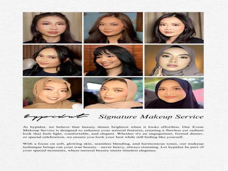 ByPidut Signature Makeup Service